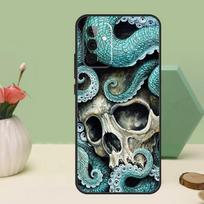 Horror Skull Gothic For Samsung Galaxy A16 A55 A35 A15 A32 A12 A22 A52 A54 A34 A14 A56 A36 A26 A13 A53 A06 Case Samsung A32 5G black