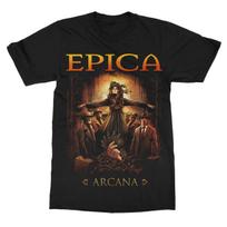 Epica ASPIRAL Band TShirt  Cotton Graphic Tee Unisex Women Summer Streetwear Top S