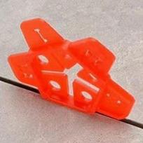 50Pcs Tile Leveling System Spacers Clips For Floor Wall Gap 1-3mm Construction Tool Red PE Plastic Reusable China Mainland