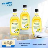 Seaways Oranžų ir citrinų kvapo grindų valiklis, 3 x 500 ml buteliukai yellow