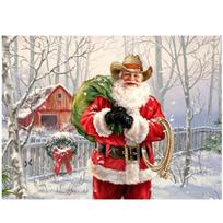 Full 5D Diy Diamond Painting Winter santa Embroidery Cross Stitch Home Decor Handmade Gift 25x30cm gray
