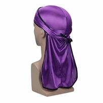 Unisex Long Tail Scorpion Pirate Silk Satin Cap Elastic Head Cap Chemotherapy Hat Hair Accessories juoda