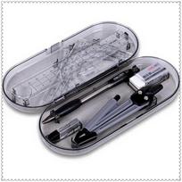 Compasses Set Geometry Drawing Tool Math Set Drafting Kit gray