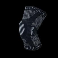 Knee Patella Protector Brace Silicone Spring Knee Pad Sports Kneepads M juoda