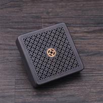 Buddhist Wood Coil Incense Burner Hollow Carved Incense Plate Box Aromatherapy Censer Home Decor