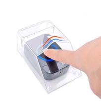 Waterproof Doorbell Cover  Wireless Doorbell Double-sided Adhesive Smart DoorBell Ring Chime Transmitter Launchers beige