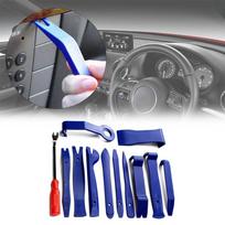 Plastic Car Repair Tool Voiture Inside Door Plank Lever Auto Door Removal Tools Car Stereo Disassembly Tool Kit mėlyna