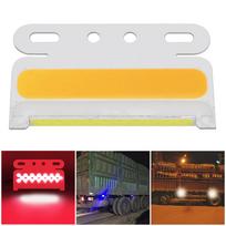 Sunkvežimio COB šoninis apšvietimas 10vnt/komplektas LED posūkio žibintai Super Bright 24V 42 LED signalinė lempa Automobilių priedai geltona