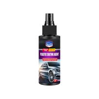 YEGEBONG Automobilio Plastikinių Dalių Atnaujinimo Priemonė Odos Prietaisų Skydelio Atnaujinimo Priemonė Automobilio Odai ir Plastikui Automobilinis plastikinis padengimas(120 ml) 120ml juoda