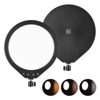 10W LED Video Light 12 Inch Studio Round Photography Fill Light 120pcs LED Beads 3000K6000K juoda