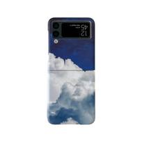 For Samsung Galaxy Z Flip 4 Case 3 Ink Stickers Folding Cases For Samsung Z Flip 3 Zflip4 Shockproof Hard Back Cover Accessories Galaxy Z Flip 3