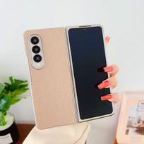 Skirtas „Samsung Galaxy Z Fold 4 3 5g“ prabangus galvanizuotas dėklas su objektyvo apsauga, smūgiams atsparus kietojo dangtelio priedai for Galaxy Z Fold 4 raudona