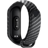 YuiYuKa anglies pluošto dirželis Xiaomi Mi Band 7 6 5 4 3 sportinei silikoninei apyrankei Miband Band7 Band6 Band5 Xiaomi Mi Band 7 6 5 4 3 apyrankė black