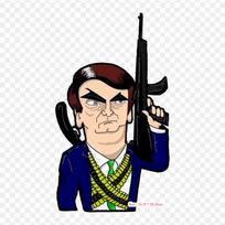 Bolsonaro Zumbis Em Brasilia Jair Bolsonaro Bolsonaro Iron on Heat Transfer Printing Vinyl Patches Sticker for Clothes DIY Appliques Washable Patches black