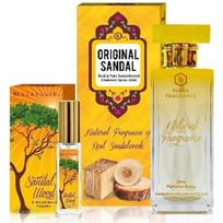 Parag Fragrances Original Kvepalai 50ml (Ilgai išliekantis natūralus kvepalų purškiklis vyrams ir moterims) (Sandalmedis) 50 ml brown