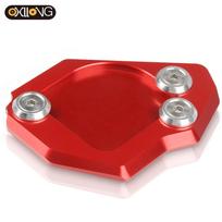 Skirtas BMW F700GS 2008-2017 F650GS Twin 2008-2014 motociklo atramos kojos šoninio stovo prailginimo pagalvėlės atraminės plokštės motociklui raudona