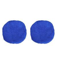 Car Window Cleaner Brush Kit Windshield Wiper Microfiber   Brush Auto Cleaning Wash Tool With Long Handle Car 2 blue rag no brush blue