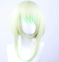 Anime Light Green Wig Cosplay Fire Emblem ThreeHouses Byleth Beleth Costume Men Women Heat Resistant Synthetic Hair Party Wigs One Size šviesiai žalios spalvos