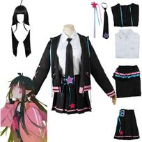 Anime AOTU World KALIE Cosplay Adult Man Woman Child Girl Jacket Skirt Wig Halloween Carnival Costumes XS-(Costume+Wig)