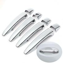 For Toyota Prius V Prius 40 ZVW40 / Grand Prius+ 2012 - 2017 New Chrome Car Door Handle Cover Trim Sticker Car