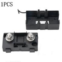 1 vnt. Automobilinis saugiklio laikiklis 52 X 27,5 mm prisukamas ašmeninis black