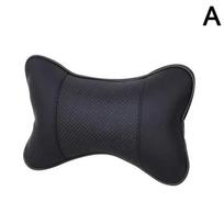 Car Neck Headrest Pillow Support Neck Protector Automobiles Seat Cushion Universal Headrest Backrest Cushion Fit For All Vehicle B black