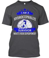 Hydrocephalus Survivor I Am A WhatS Your Superpower? Standard Unisex T-shirt S