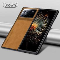 Sheepskin Leather Case for Xiaomi Mix Fold 3 5G TPU Soft Shockproof Bumper Coque Xiami Mixfold3 Mi Fold3 5G 2023 Mix Fold 3 ruda
