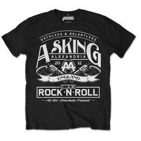 Asking Alexandria Rock N' Roll Tee Unisex T-shirt S