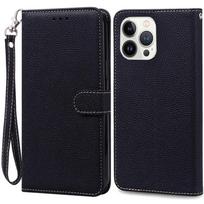 Klasikinis vienspalvis odinis atverčiamas telefono dėklas skirtas 15 14 13 12 11 Pro Max X XR XS Max 7 8 15 Plus smūgiams atsparus piniginės stovo laikiklio dangtelis For iPhone 8 Plus juoda