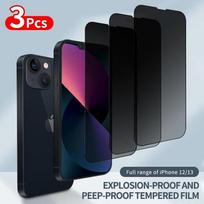3PCS Privacy Screen Protector For iPhone 14 PRO MAX Anti-Spy Glass For iPhone 13 12 11 XS Max XR 7 8 Plus SE 2022 Tempered Glass iphone 11 juoda