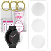 3x apgo hidrogelinė ekrano apsauga, skirta Amazfit GTR 2 Sport, hidrogelio plėvelė, su pozicionavimo sluoksniu lengvas montavimas