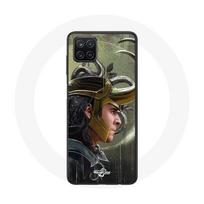 Case - maniacase - Samsung Galaxy A12 - Soft - Black - Loki Thor Ragnarok juoda
