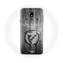 Case - maniacase - Samsung Galaxy J7 2017 - Soft - Protection - Benfica Pattern juoda