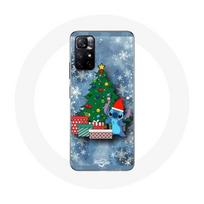 Coque pour Xiaomi Redmi Note 11s 5G Joyeux Noël Stitch Neige gryna
