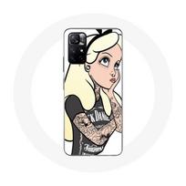 Coque pour Xiaomi Redmi Note 11s 5G Alice Princesse tatouée