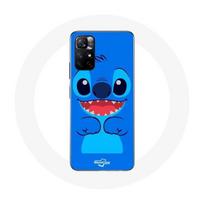 Coque pour Xiaomi Redmi Note 11s 5G Ohana Stitch mignon fond bleu mėlyna