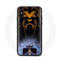 Dėklas - Formula 1 - Iphone XS Max - Juodas - Sebastian Vettel dizainas - Lankstus juoda