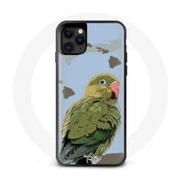 Coque Iphone 12 mini Vert Perruche