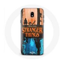 Coque Samsung Galaxy J3 2017 Stranger Things Couverture des amis