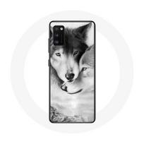 Coque pour Samsung Galaxy S20 plus Loup Duo animaux