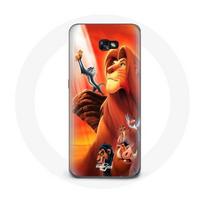 Coque pour Samsung A5 2016 Le Roi Lion Simba et Mufasa