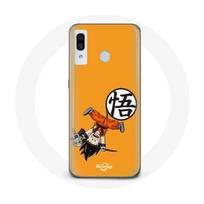 Coque pour Samsung Galaxy A40 Goku Dragonball Z Enfant Anime
