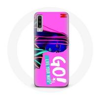 Coque pour Samsung Galaxy A70 Poursuis Tes Rêves Mía Cáceres Go ! Live your Way
