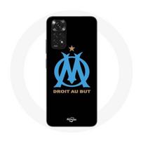 Coque pour Xiaomi Redmi Note 11S Logo Olympique de Marseille Fond Noir