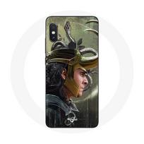 Coque pour Xiaomi Redmi Note 5 Pro Loki Thor Ragnarok avec Casque Fanart Saison 1