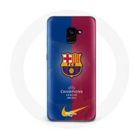 Dėklas Samsung Galaxy A8 Plus FC Barcelona futbolo klubui