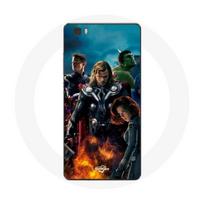 Coque pour Huawei P8 Lite Avengers film de super héros