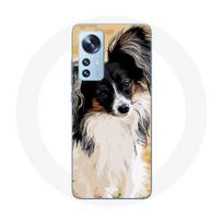 Coque pour Xiaomi Mi 12 / 12X Épagneul japonais Noir et Blanc Race de chiens