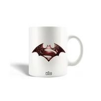 Batman VS Supermen logotipo keramikinis puodelis
